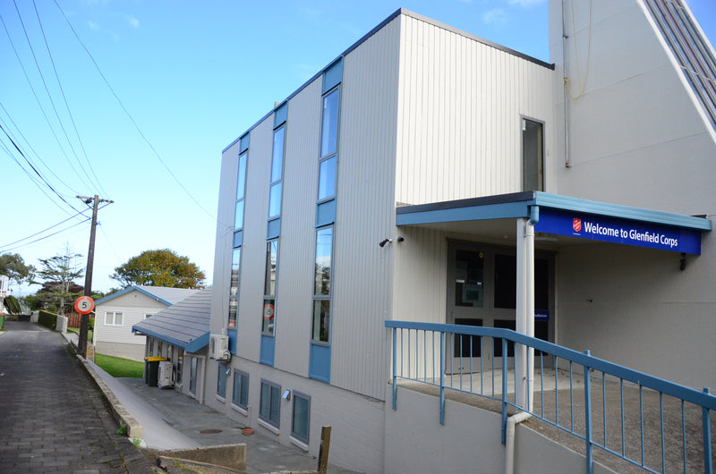 The Salvation Army Glenfield | commercial projects | Aluminium Doors and Windows | Door + Window Systems Auckland