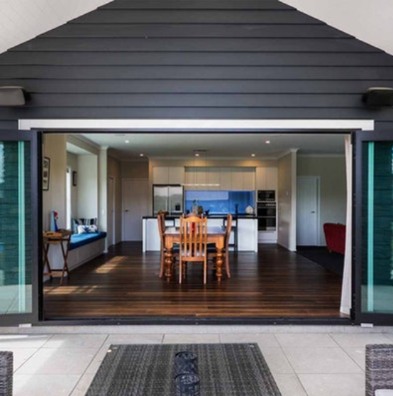 Aluminium Bi-fold Doors | Door + Window Systems Auckland