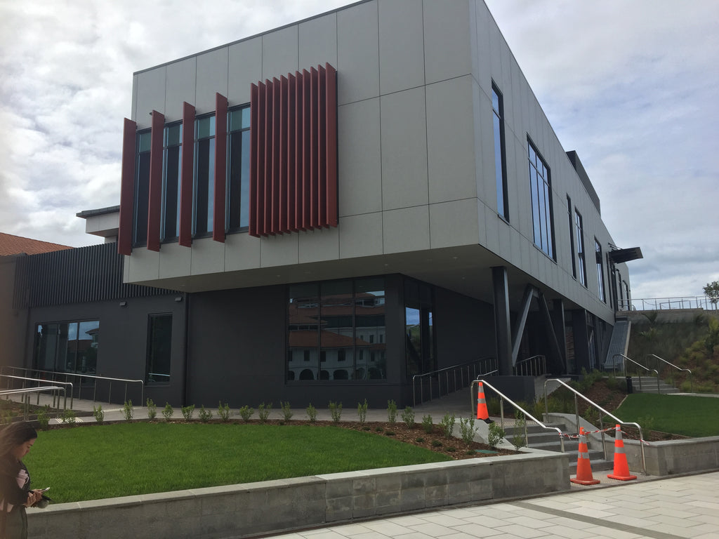 Massey University – Albany: SNW Extension | commercial projects | Aluminium Doors and Windows | Door + Window Systems Auckland